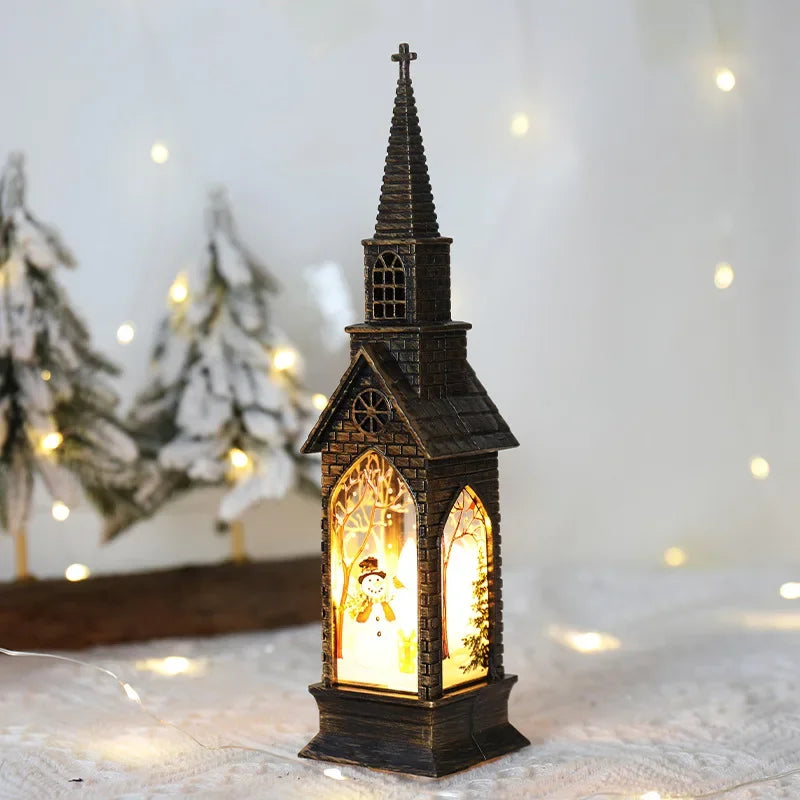 Christmas LED Lantern Light Home Decor