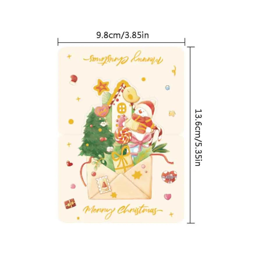 Christmas Greeting Cards Set 30 pcs